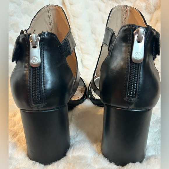 Adrienne Vittadini Black Cutout chunky block heels women’s size 9M - Picture 8 of 14